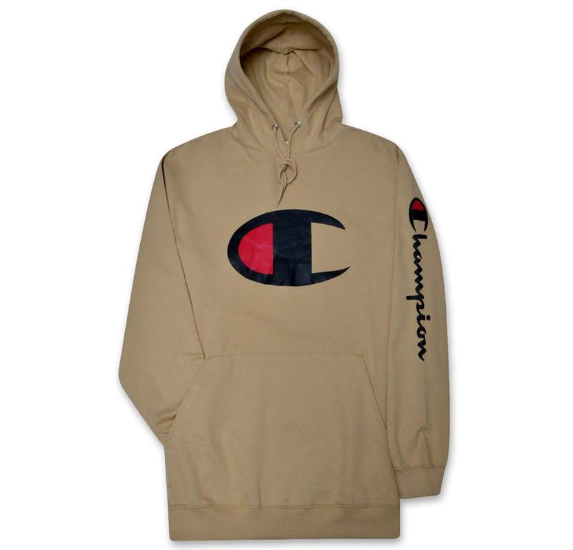 Champion Hoodie for Men Big and Tall Mens Oversized Pullover Fleece Sweatshirt